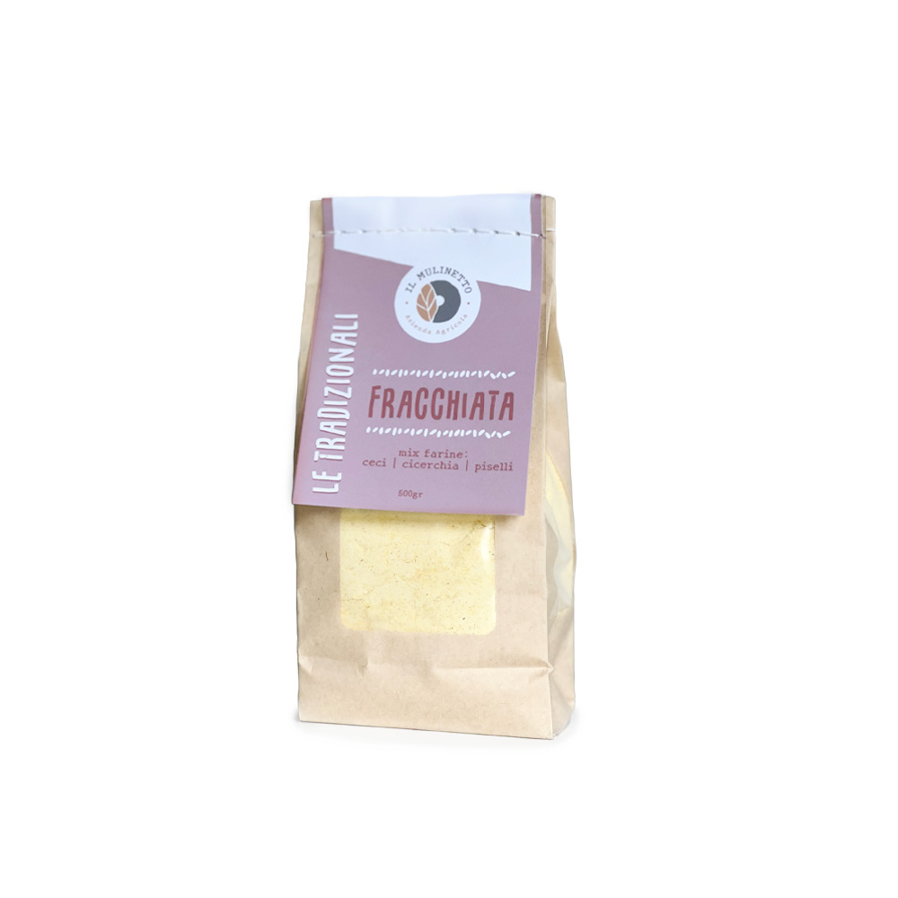 sacchetto di Farina di Fracchiata, specialità abruzzese
